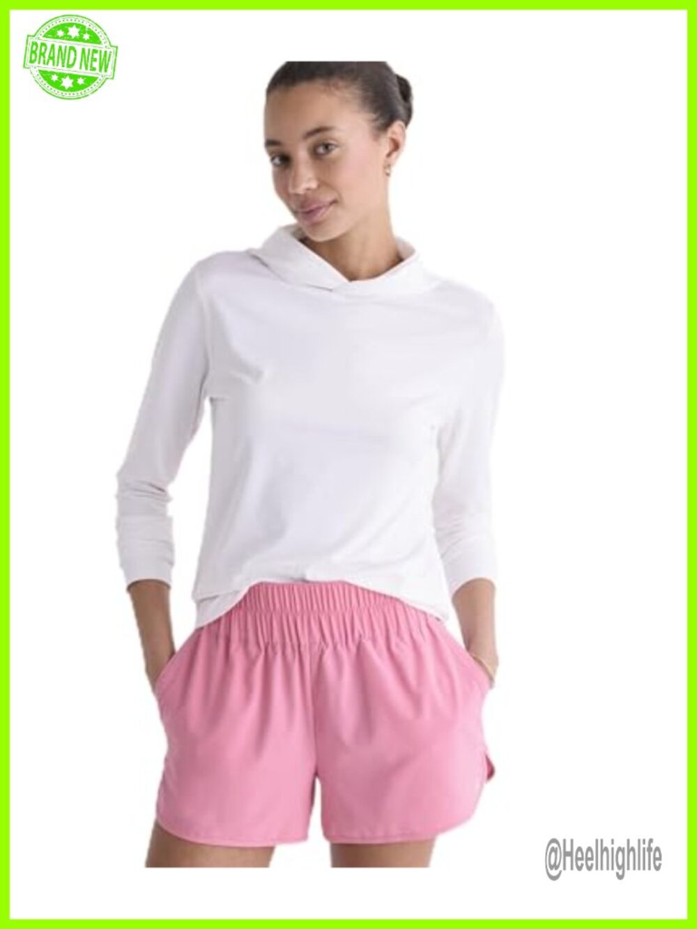 Lightweight Performance Hoodie Moisture Wicking UPF 50 Active Sweatshirt